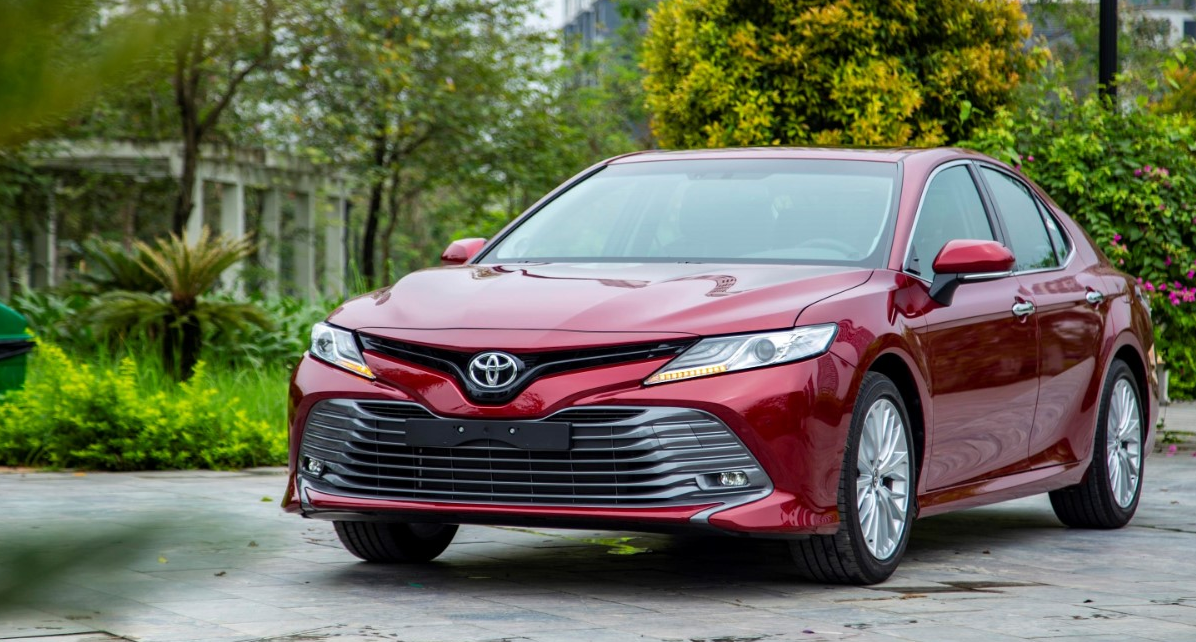 Red 2023 Toyota Camry